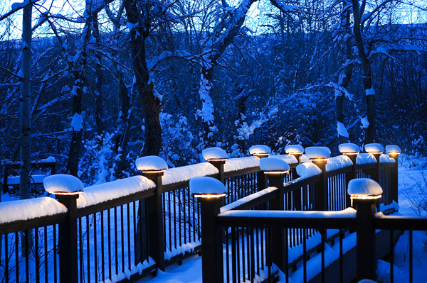 Deck Lights | Deck Lighting | Lighted Post Caps | Under Railing ...