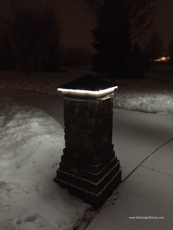 Custom Deck Lights and Lighted Post Caps