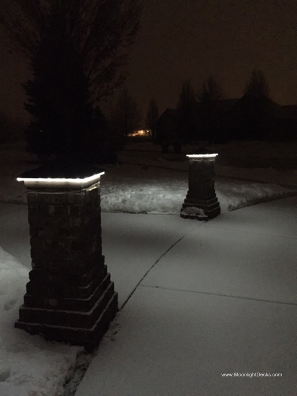 Custom Deck Lights and Lighted Post Caps