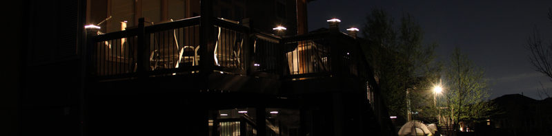 Deck Lights, Deck Lighting, Lighted Post Caps