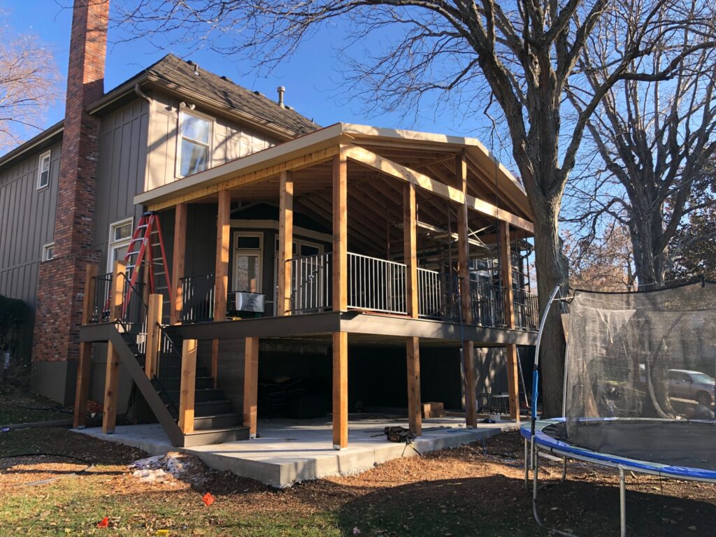 Moonlight Decks Leawood Covered Deck