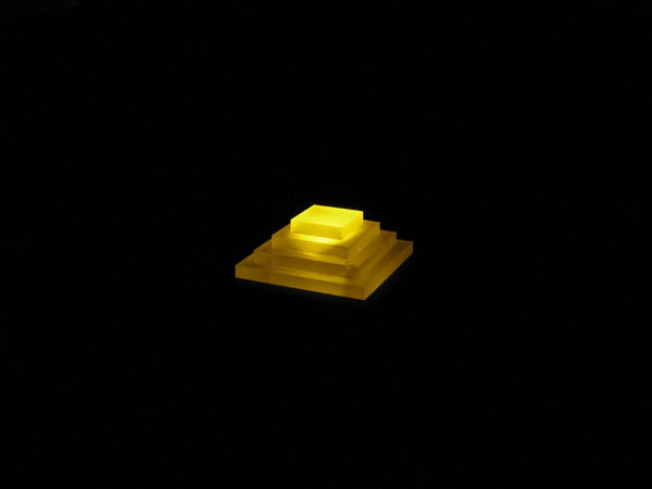 Mayan Temple Deck Light / Post Cap.