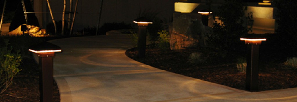 Path lights.